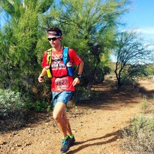 Cameron Moore in the 50km.